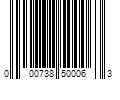 Barcode Image for UPC code 000738500063