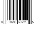 Barcode Image for UPC code 000738505525