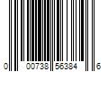 Barcode Image for UPC code 000738563846