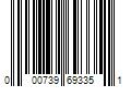 Barcode Image for UPC code 000739693351