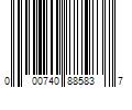 Barcode Image for UPC code 000740885837