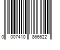 Barcode Image for UPC code 00074108666260