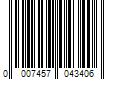 Barcode Image for UPC code 00074570434008