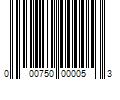 Barcode Image for UPC code 000750000053