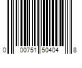 Barcode Image for UPC code 000751504048