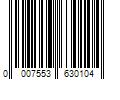 Barcode Image for UPC code 00075536301006