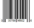 Barcode Image for UPC code 000759955026