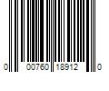 Barcode Image for UPC code 000760189120