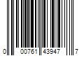 Barcode Image for UPC code 000761439477