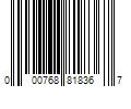 Barcode Image for UPC code 000768818367