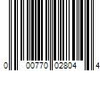 Barcode Image for UPC code 000770028044