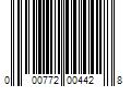 Barcode Image for UPC code 000772004428