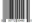 Barcode Image for UPC code 000772004930