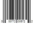 Barcode Image for UPC code 000772005722