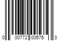 Barcode Image for UPC code 000772005753