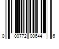 Barcode Image for UPC code 000772006446