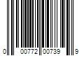 Barcode Image for UPC code 000772007399