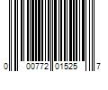 Barcode Image for UPC code 000772015257