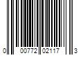 Barcode Image for UPC code 000772021173