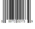 Barcode Image for UPC code 000772021739