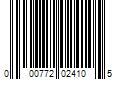 Barcode Image for UPC code 000772024105