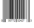 Barcode Image for UPC code 000772024273