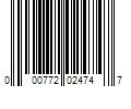 Barcode Image for UPC code 000772024747