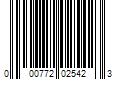 Barcode Image for UPC code 000772025423