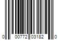 Barcode Image for UPC code 000772031820