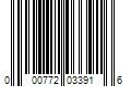 Barcode Image for UPC code 000772033916