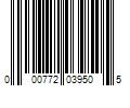 Barcode Image for UPC code 000772039505