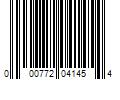 Barcode Image for UPC code 000772041454