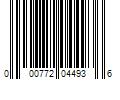 Barcode Image for UPC code 000772044936