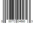 Barcode Image for UPC code 000772045803