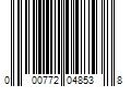 Barcode Image for UPC code 000772048538