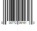 Barcode Image for UPC code 000772051613