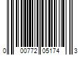 Barcode Image for UPC code 000772051743