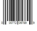 Barcode Image for UPC code 000772057899