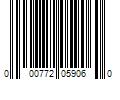 Barcode Image for UPC code 000772059060