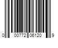 Barcode Image for UPC code 000772061209