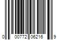 Barcode Image for UPC code 000772062169