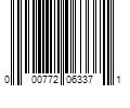 Barcode Image for UPC code 000772063371