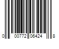 Barcode Image for UPC code 000772064248