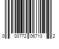 Barcode Image for UPC code 000772067102