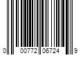 Barcode Image for UPC code 000772067249