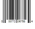 Barcode Image for UPC code 000772067584