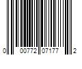 Barcode Image for UPC code 000772071772