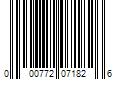 Barcode Image for UPC code 000772071826