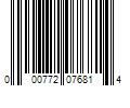 Barcode Image for UPC code 000772076814