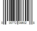 Barcode Image for UPC code 000772086028